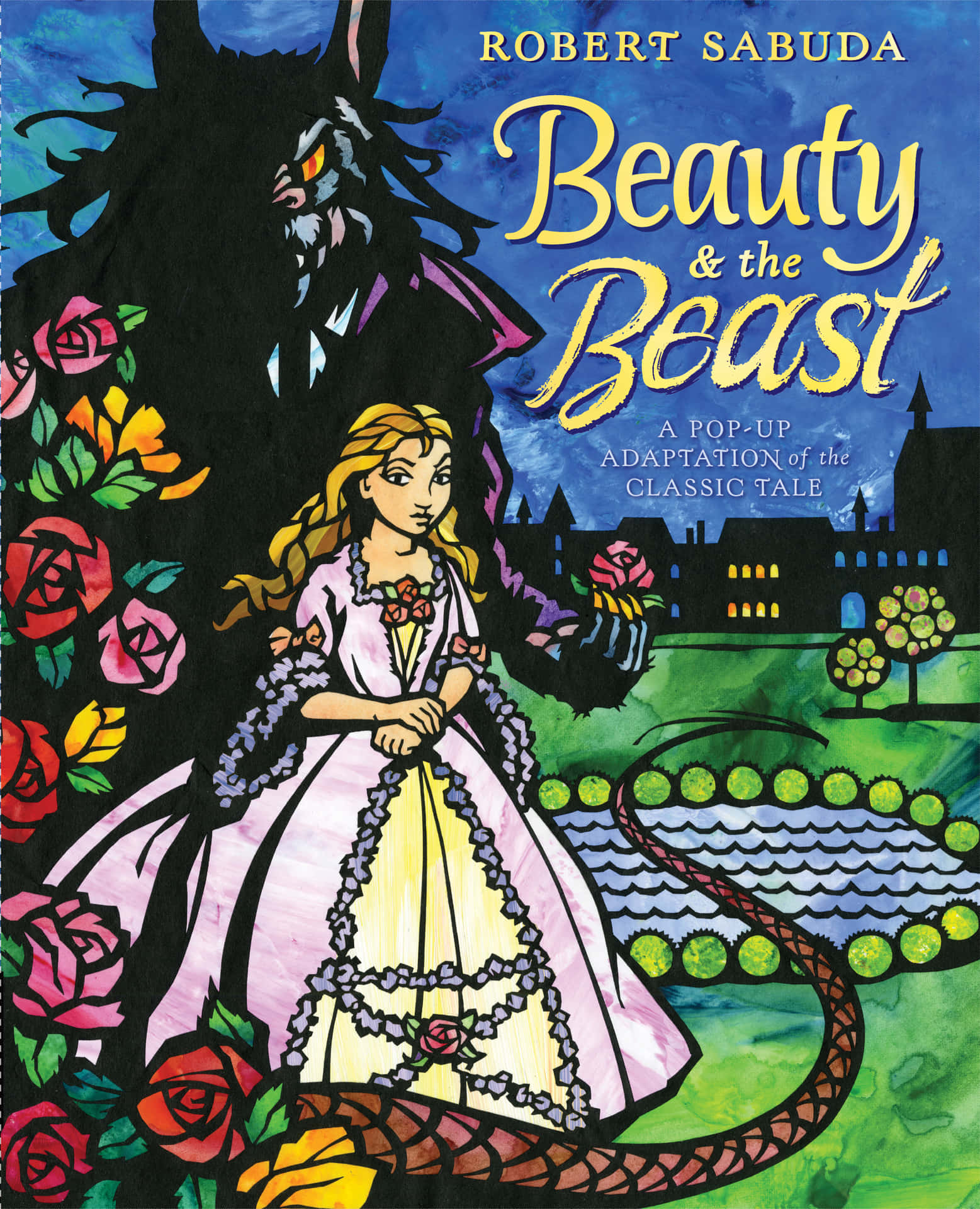 Beauty and the Beast's magic enchanted castle