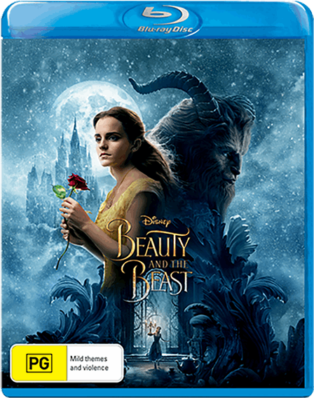 Beautyandthe Beast Bluray Cover PNG