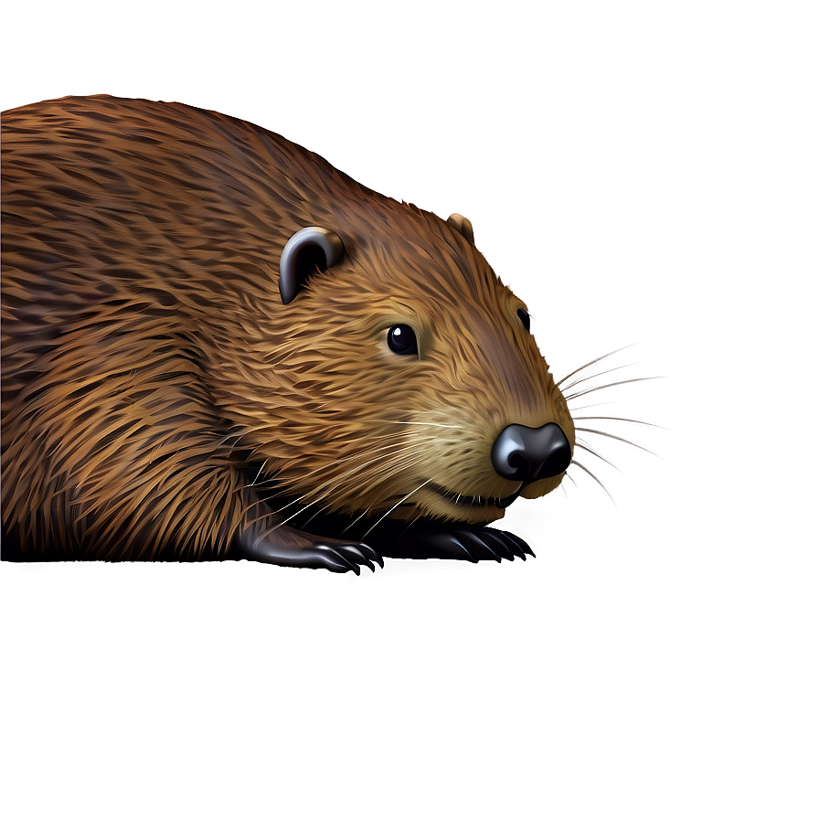 Download Beaver In Cartoon Style Png 05242024 | Wallpapers.com