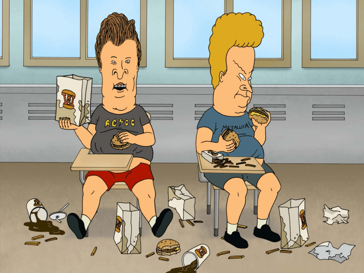 "Beavis And Butthead Having A Good Time"