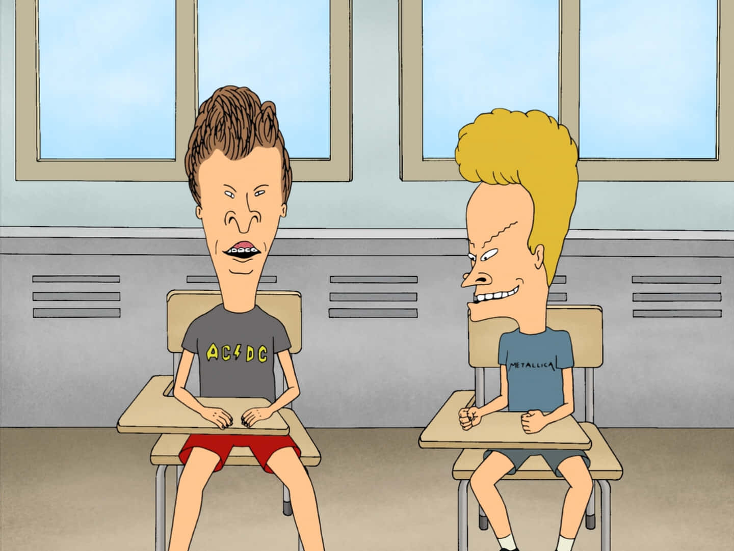 Beavis and Butthead Laughing