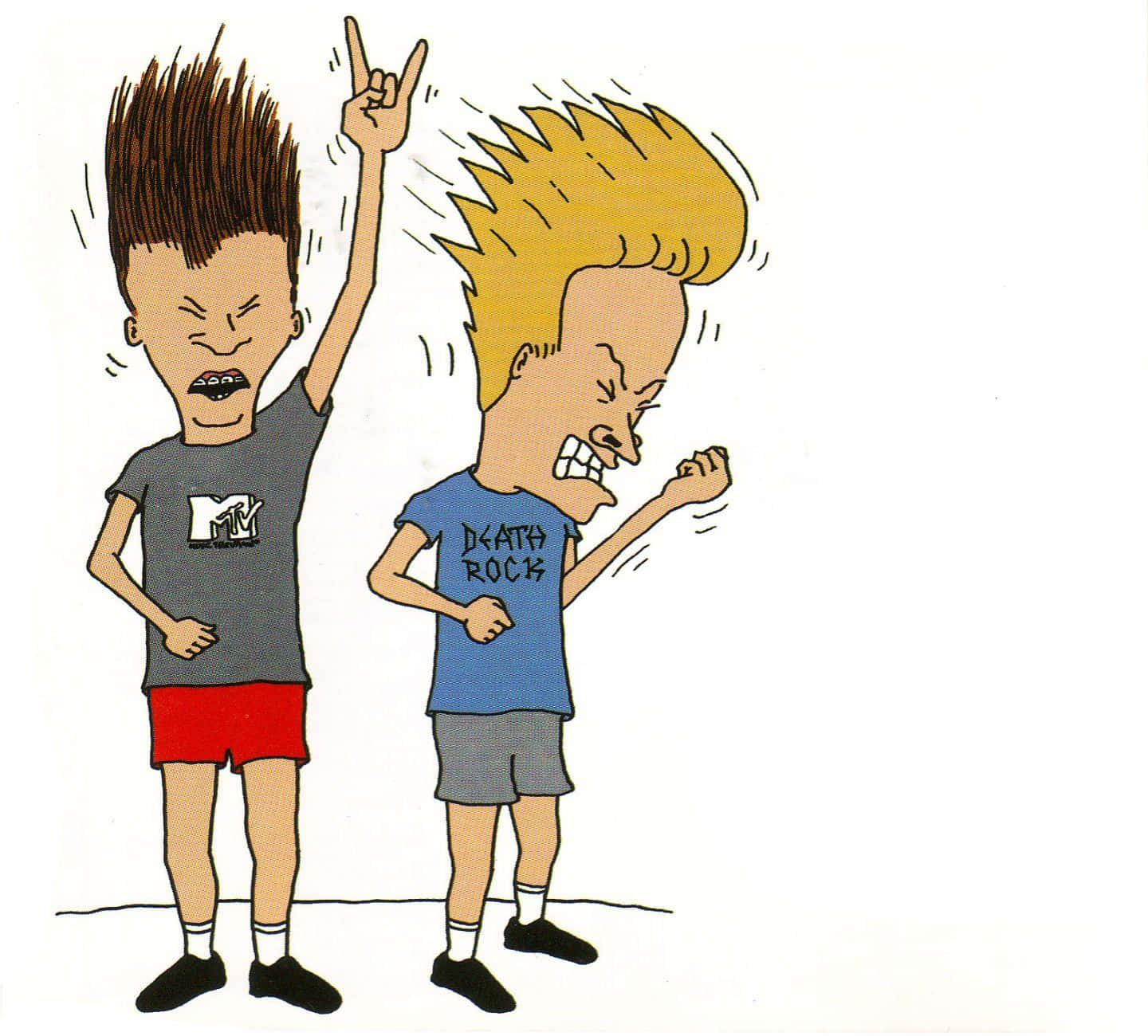 Beavis and Butthead ready to rock