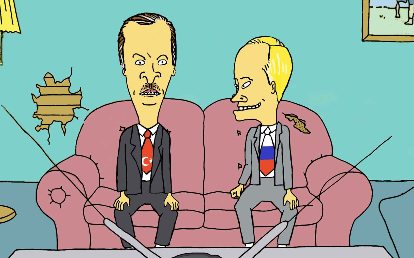 "Beavis and Butthead Are at It Again"