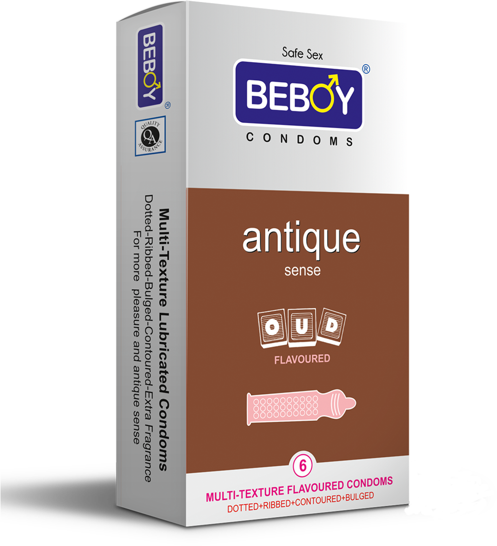 Bebboy Condoms Antique Sense Flavoured Packaging PNG