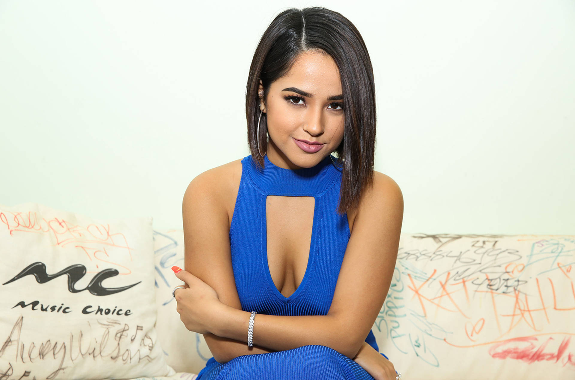 Becky G At Music Choice Background