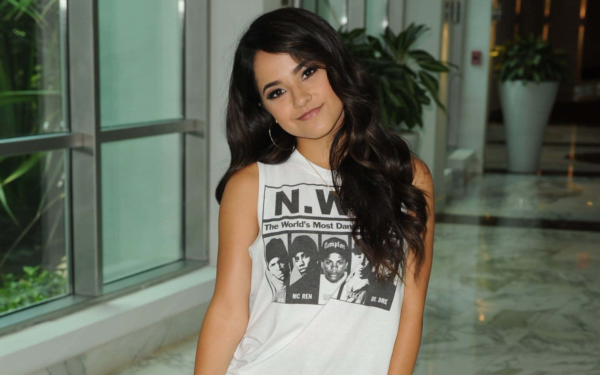 Showing her independent spirit: Becky G, here!