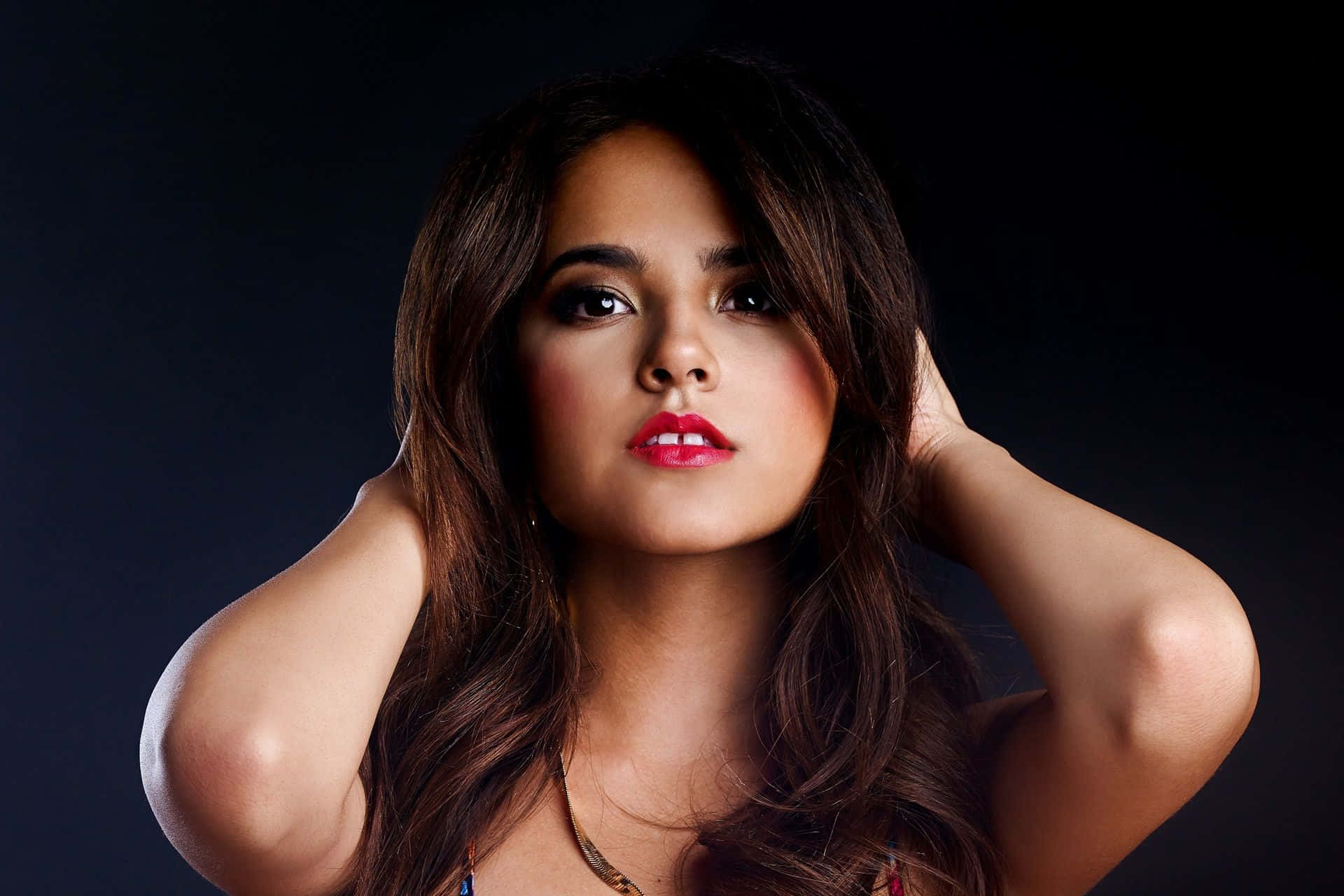 Latin Recording Artist Becky G Performing On Stage