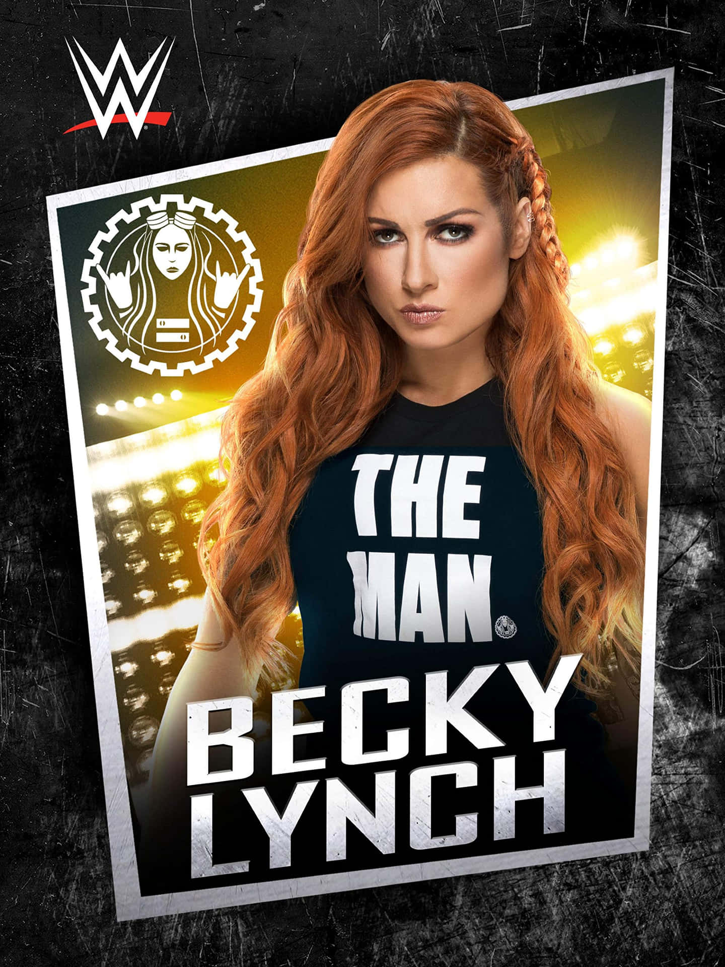 Becky Lynch Profile Poster Wallpaper