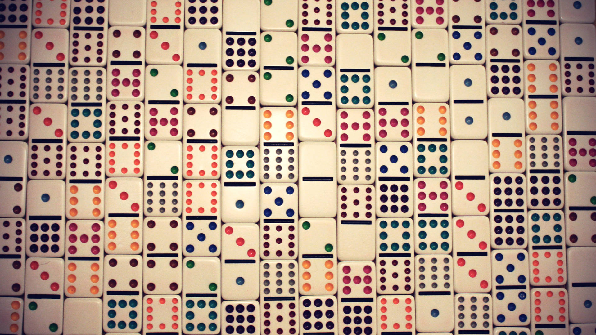 Bed Of Dominos Wallpaper