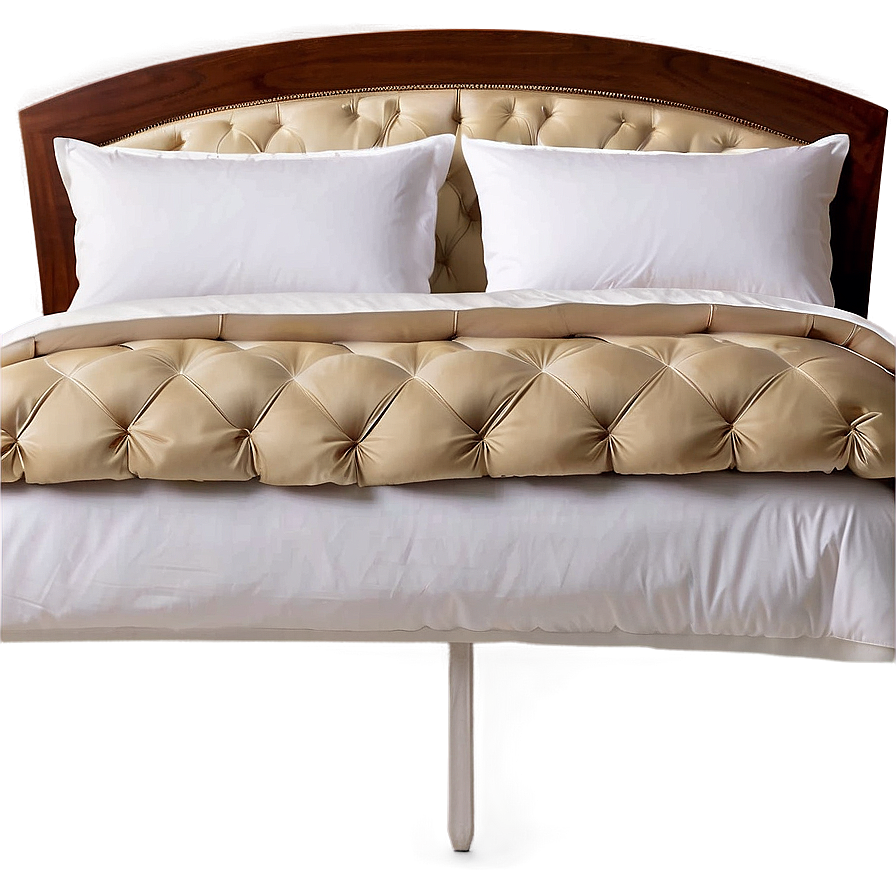 Download Bed With Headboard Png Mua | Wallpapers.com