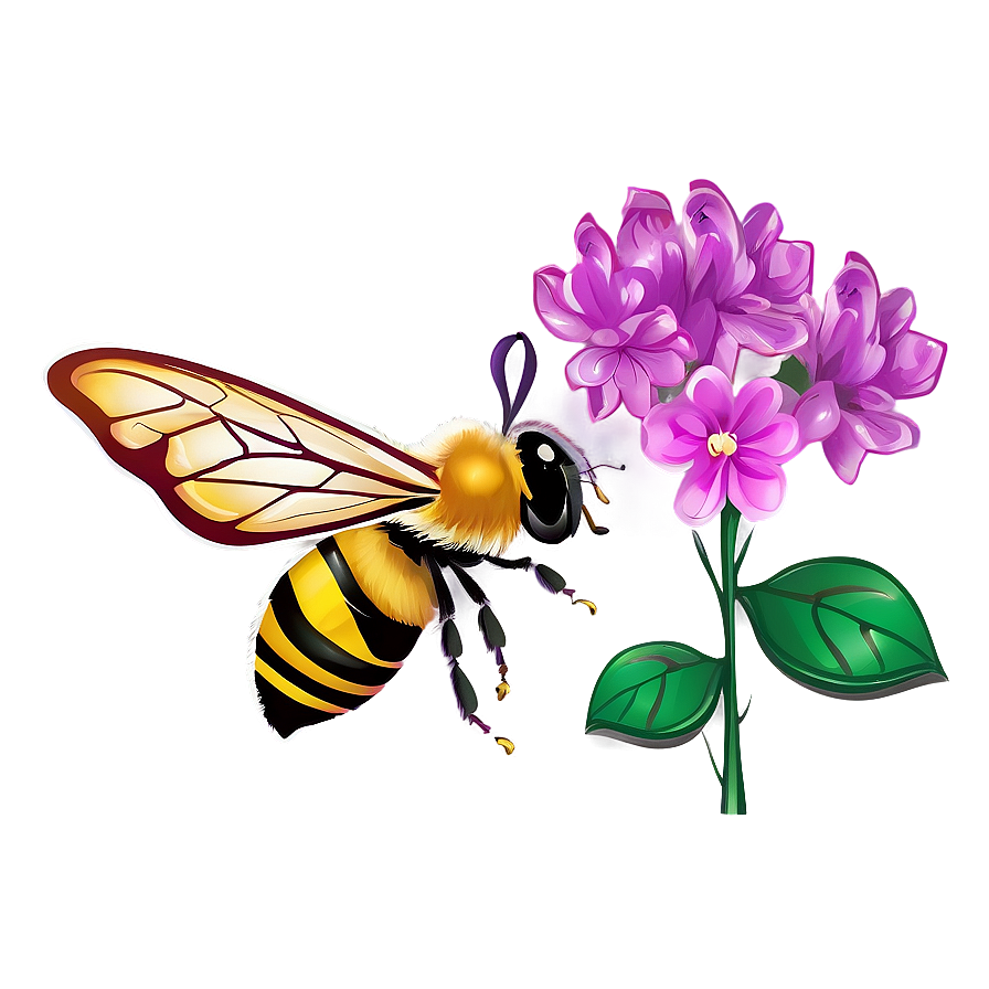 Download Bee And Butterfly Clipart Png Ebr | Wallpapers.com