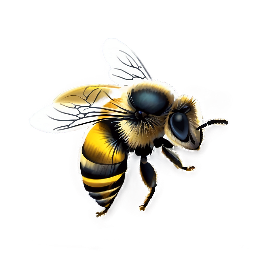 Bee And Pollen Png 43 PNG