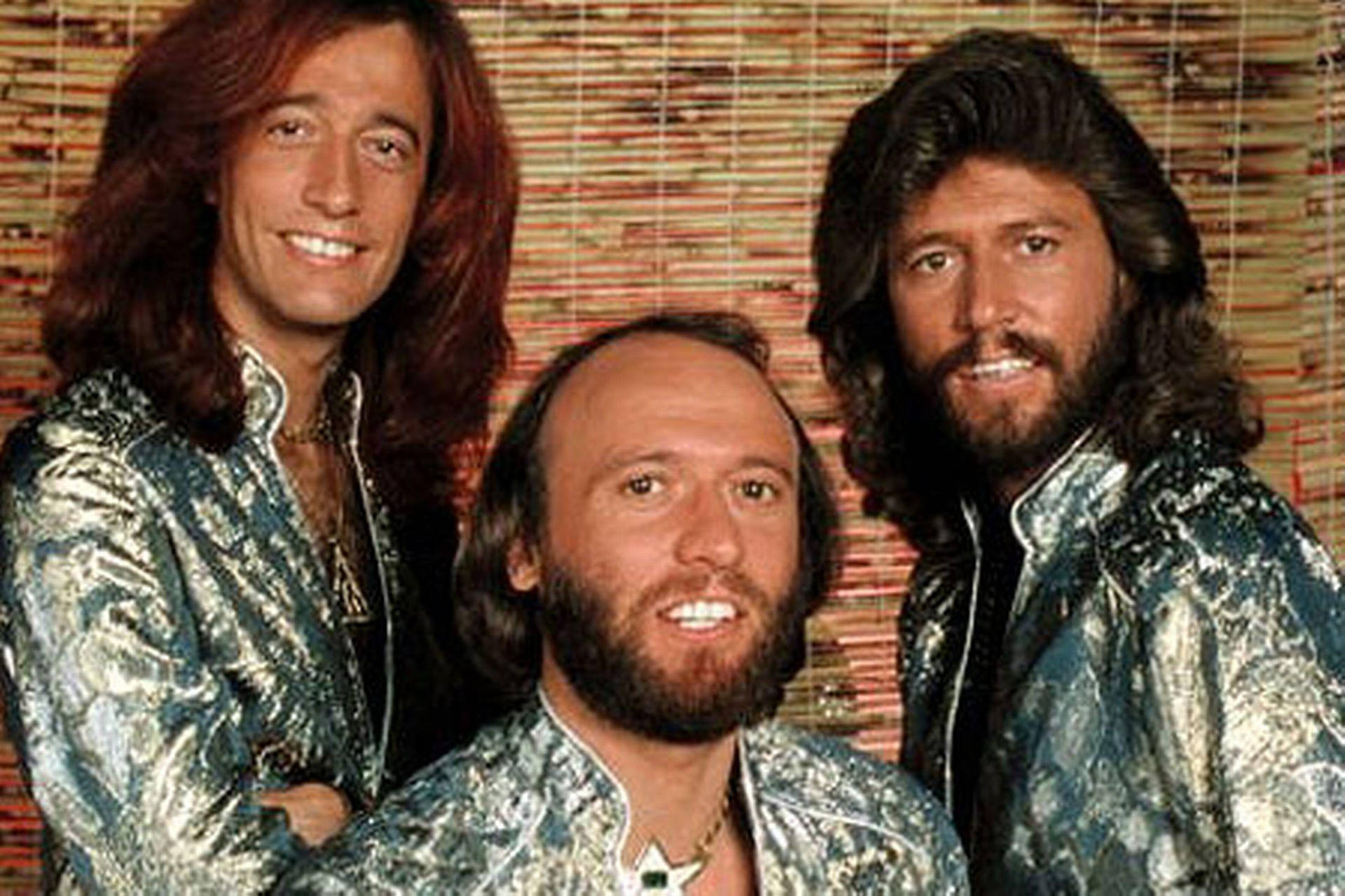 Bee Gees Australian Pop Group Promotion Wallpaper