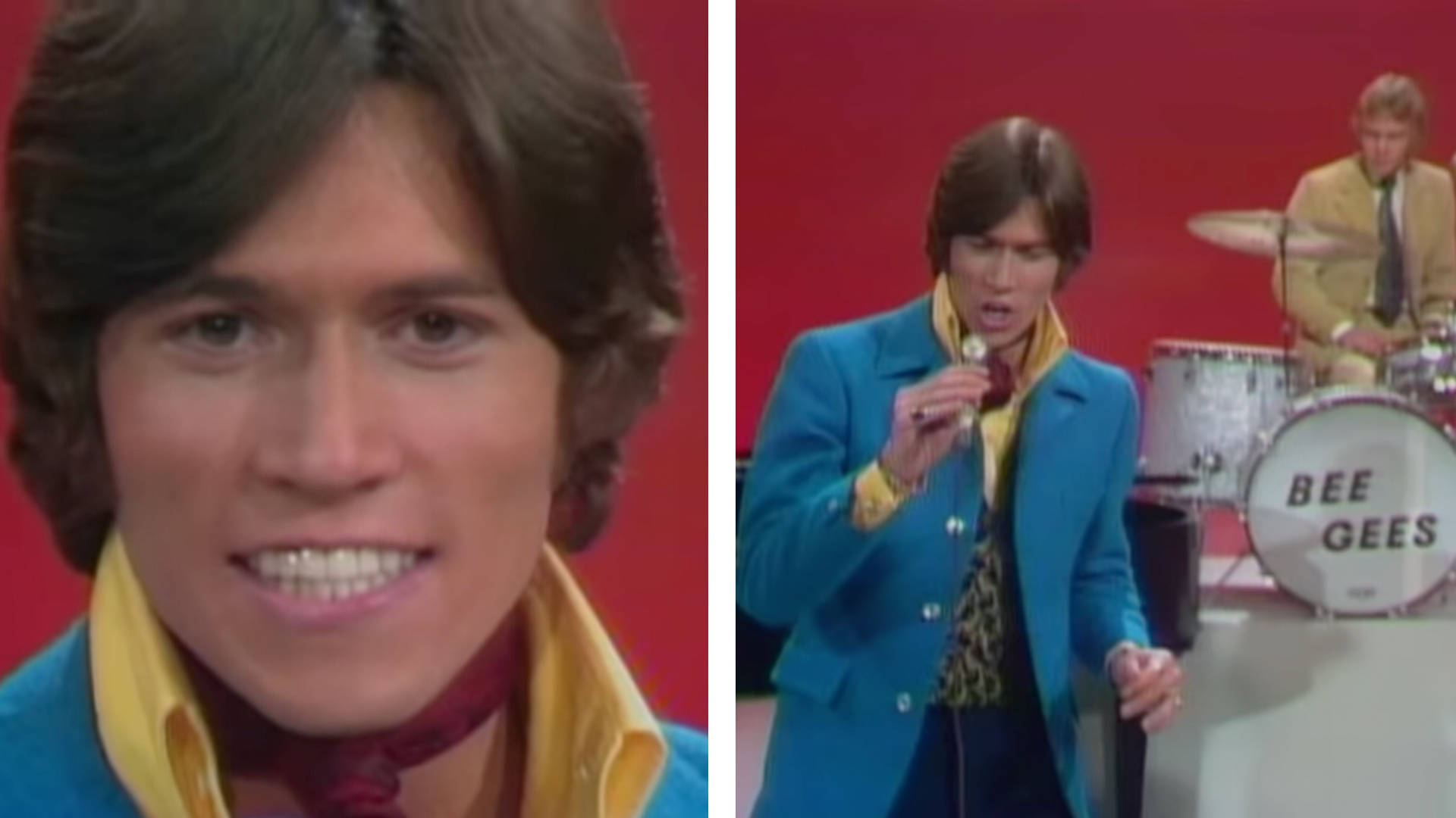 Bee Gees Barry Gibb Ed Sullivan Show 1968 Background