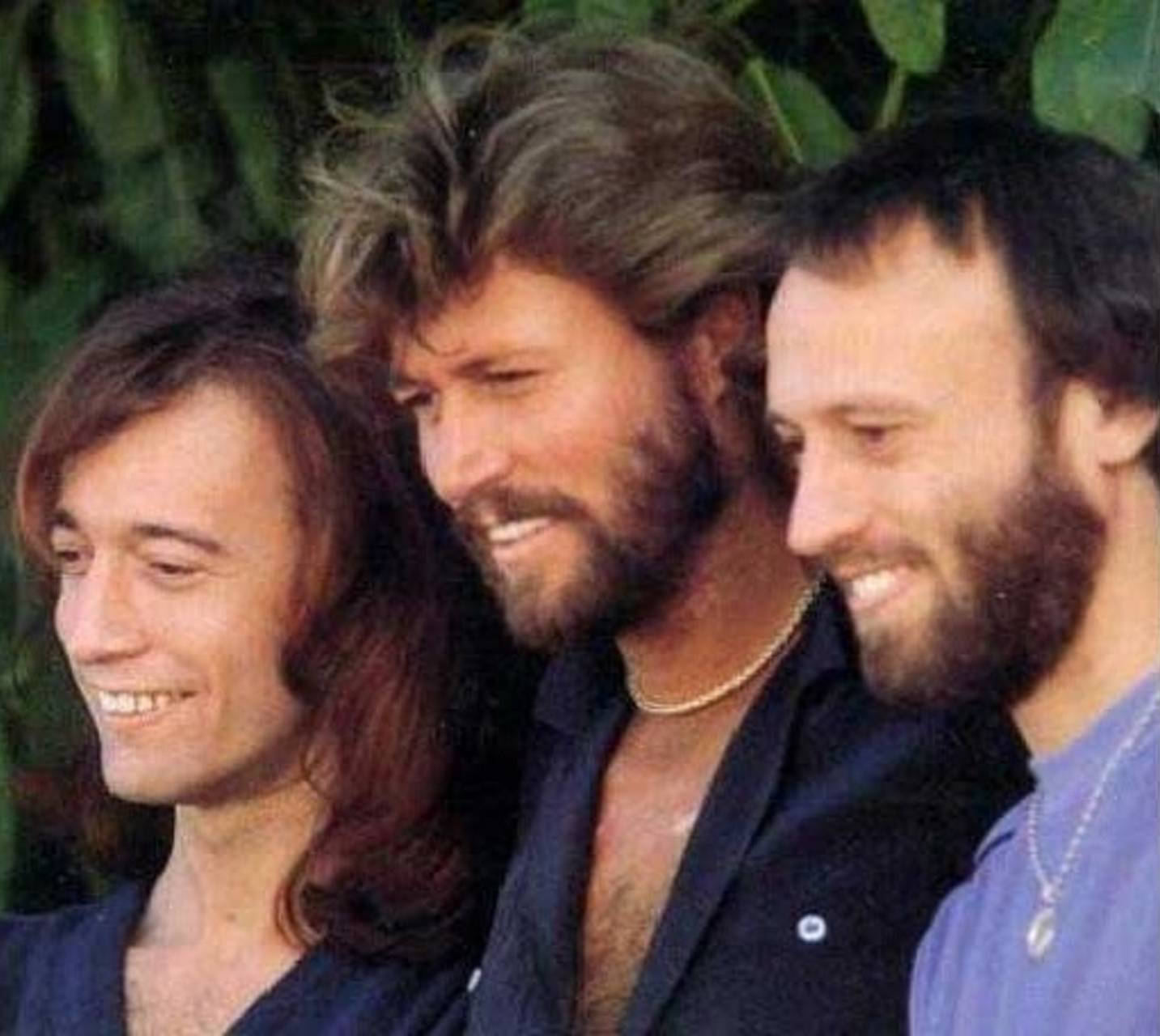 Bee Gees Gibb Brothers Smile Background