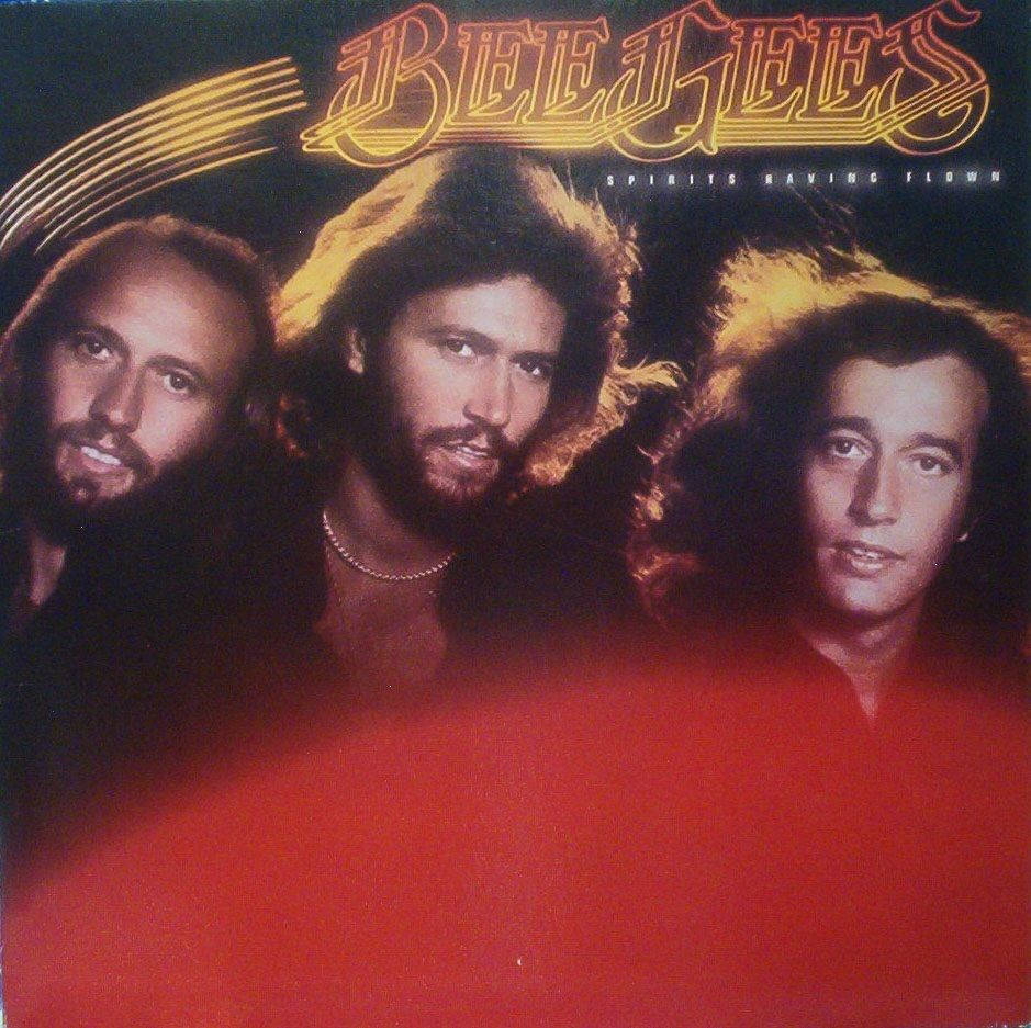 Bee Gees Spirits Having Flown Album Cover Wallpaper