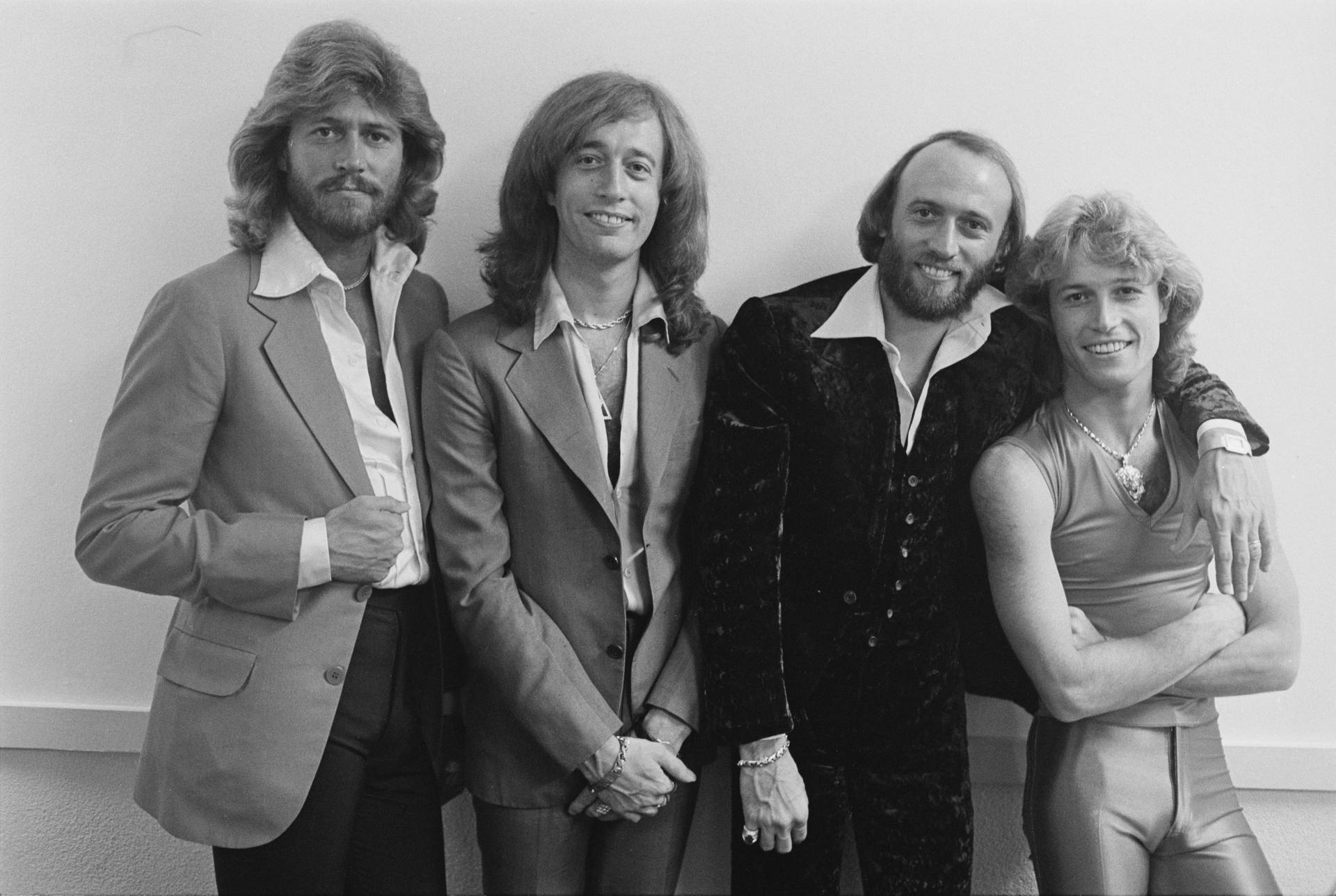 Bee Gees With Andy Gibb Narm 1979 Picture