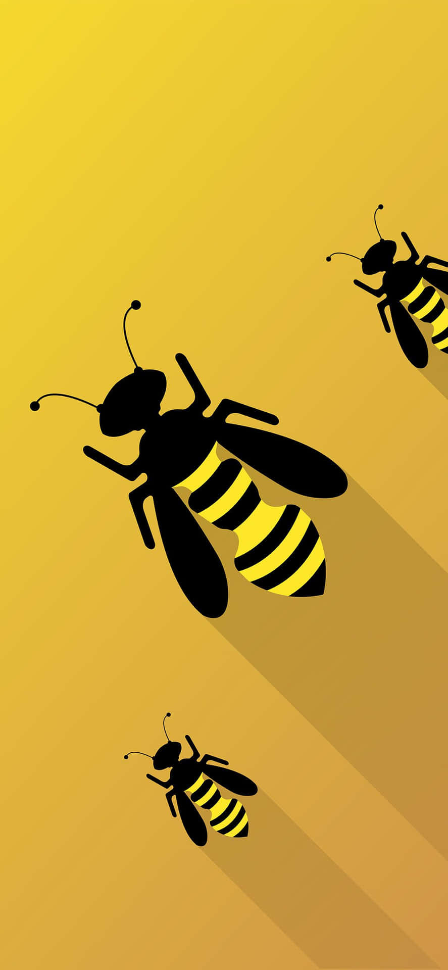 Bee Iphone Bees Graphic Art Wallpaper
