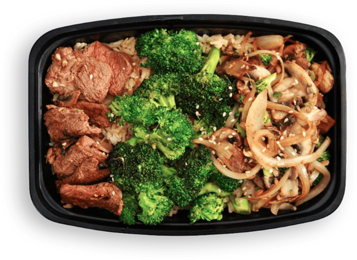 Beef Broccoli Stir Fry Meal Prep PNG