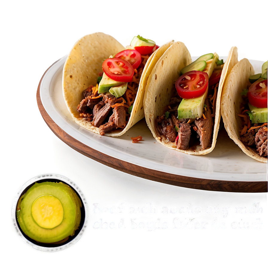 Beef Tacos Feast Png 16 PNG