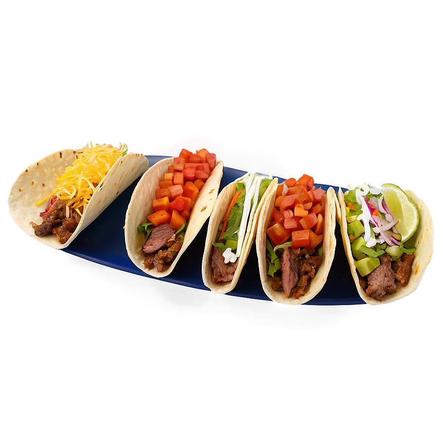 Beef Tacos Feast Png 58 PNG