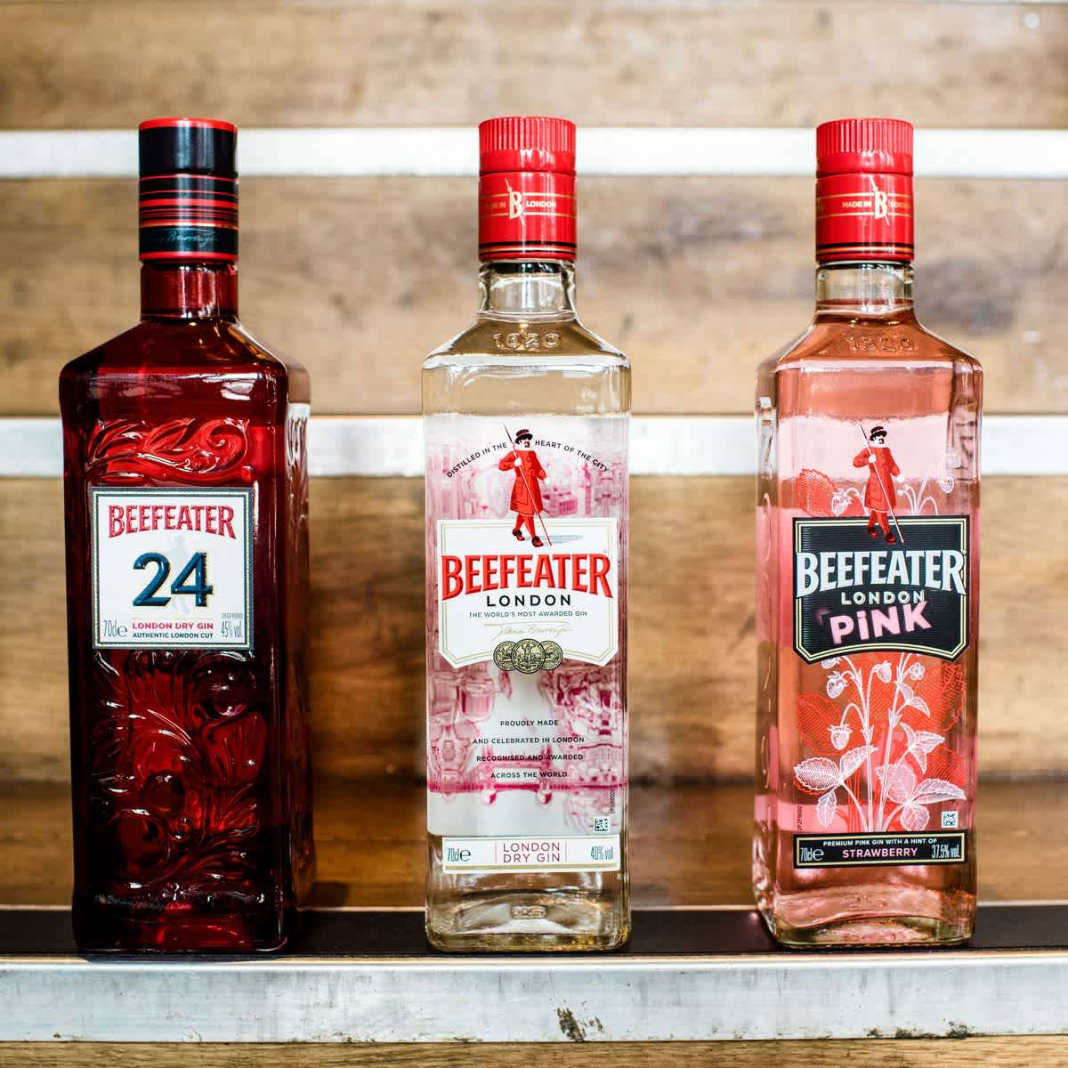 Beefeater Three Bottles Picture