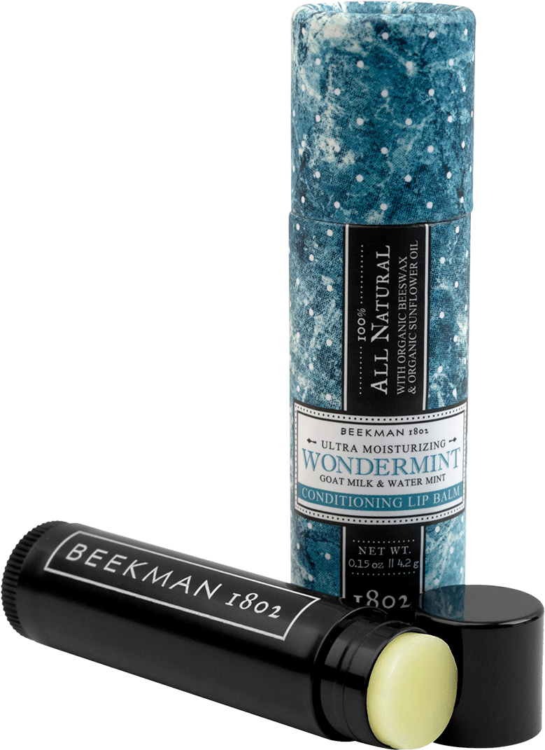 Beekman1802 Wondermint Lip Balm PNG