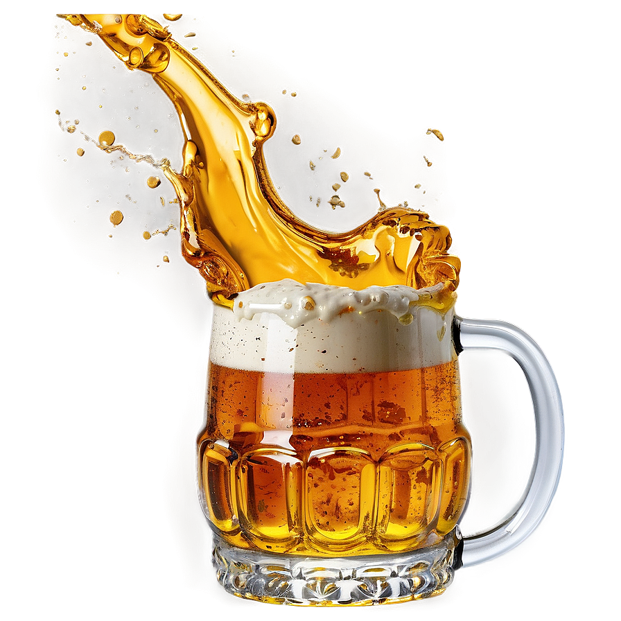 Beer Mug Splash Png 05252024 PNG