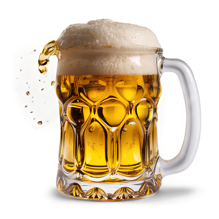Beer Mug With Beer Pouring Png Mrh95 PNG