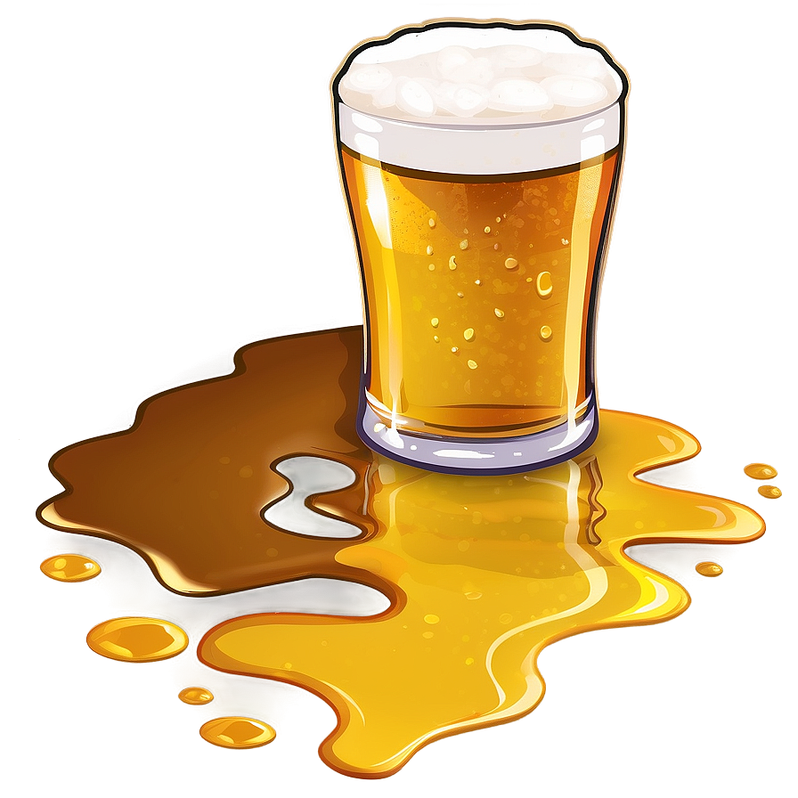 Download Beer Spill Clipart Png Ibl66 | Wallpapers.com