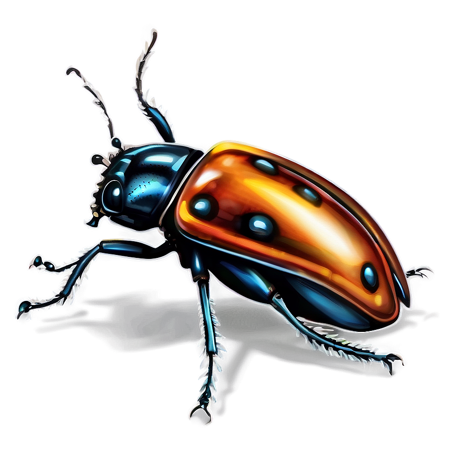 Beetle Illustration Png 05242024 PNG