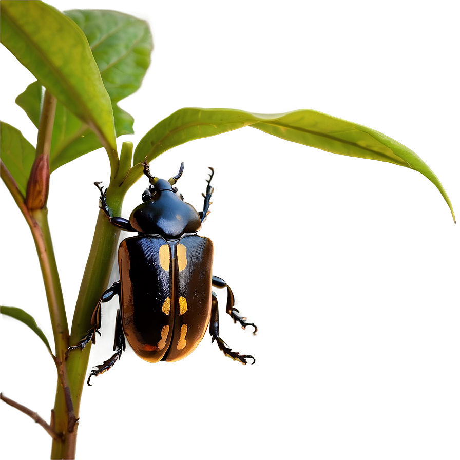 Beetle In Nature Background Png Rmm80 PNG