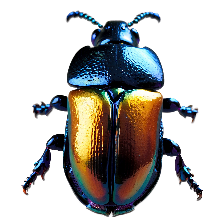 Beetle Under Microscope View Png Krq PNG