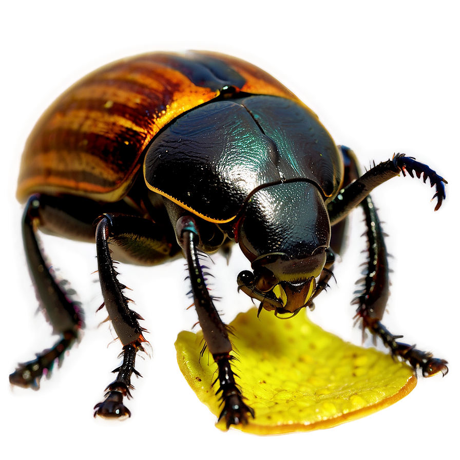 Beetle Under Microscope View Png Xvb PNG