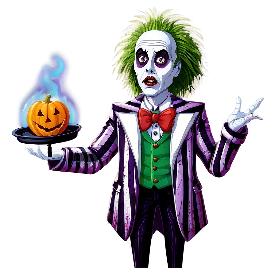 Download Beetlejuice Halloween Theme Png Kdp43 | Wallpapers.com