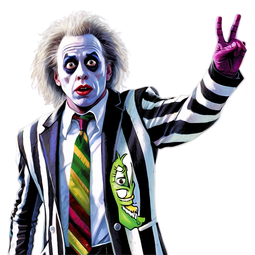 Beetlejuice In Action Png Ydu PNG