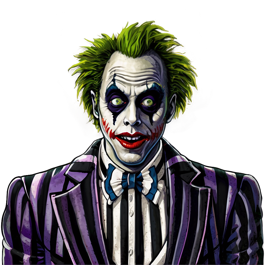 Beetlejuice In Suit Png 05232024 PNG