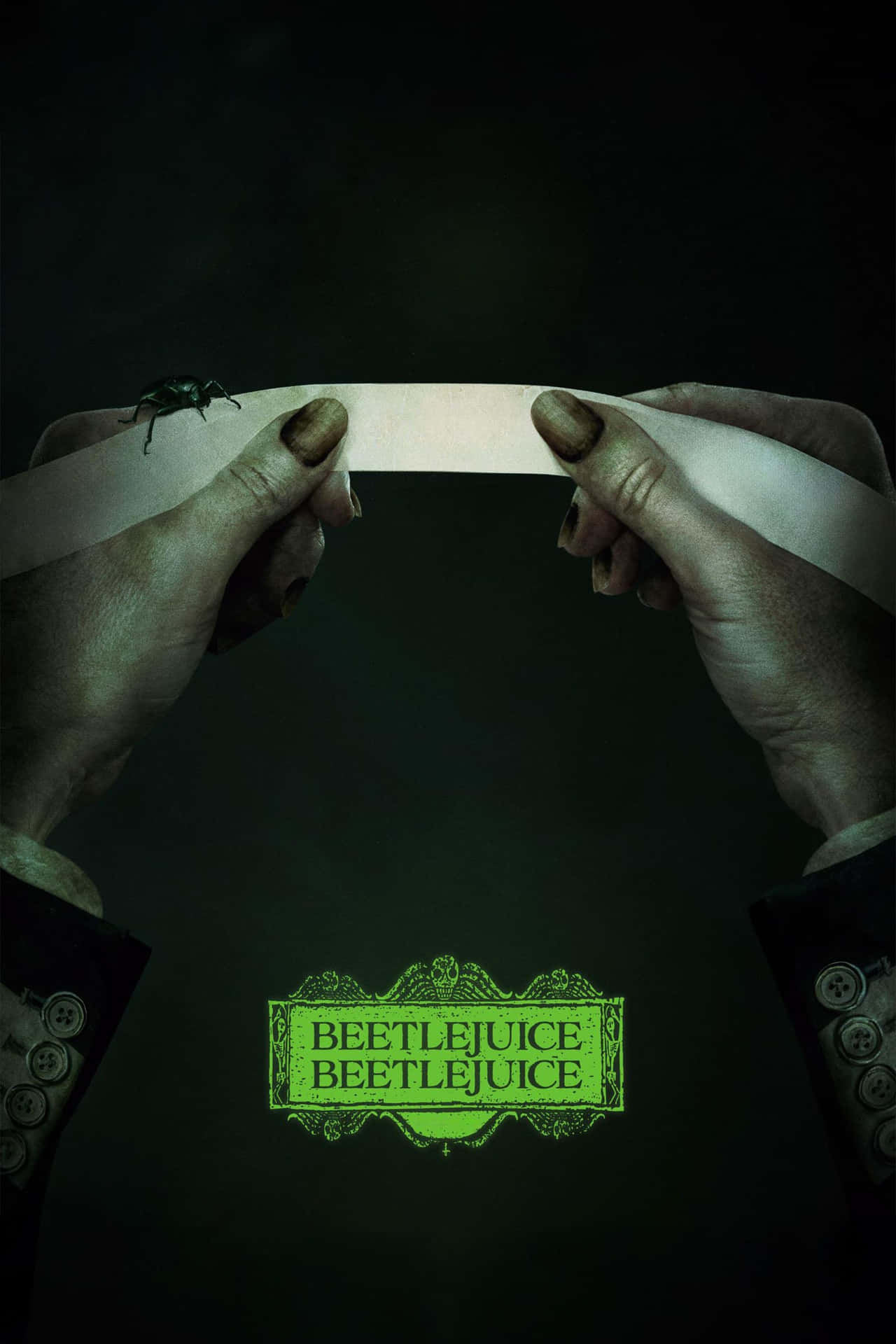 Beetlejuice Movie Teaser Poster Wallpaper