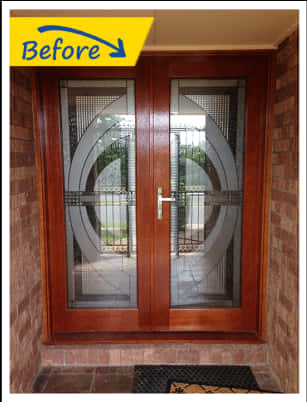 Before Door Renovation PNG