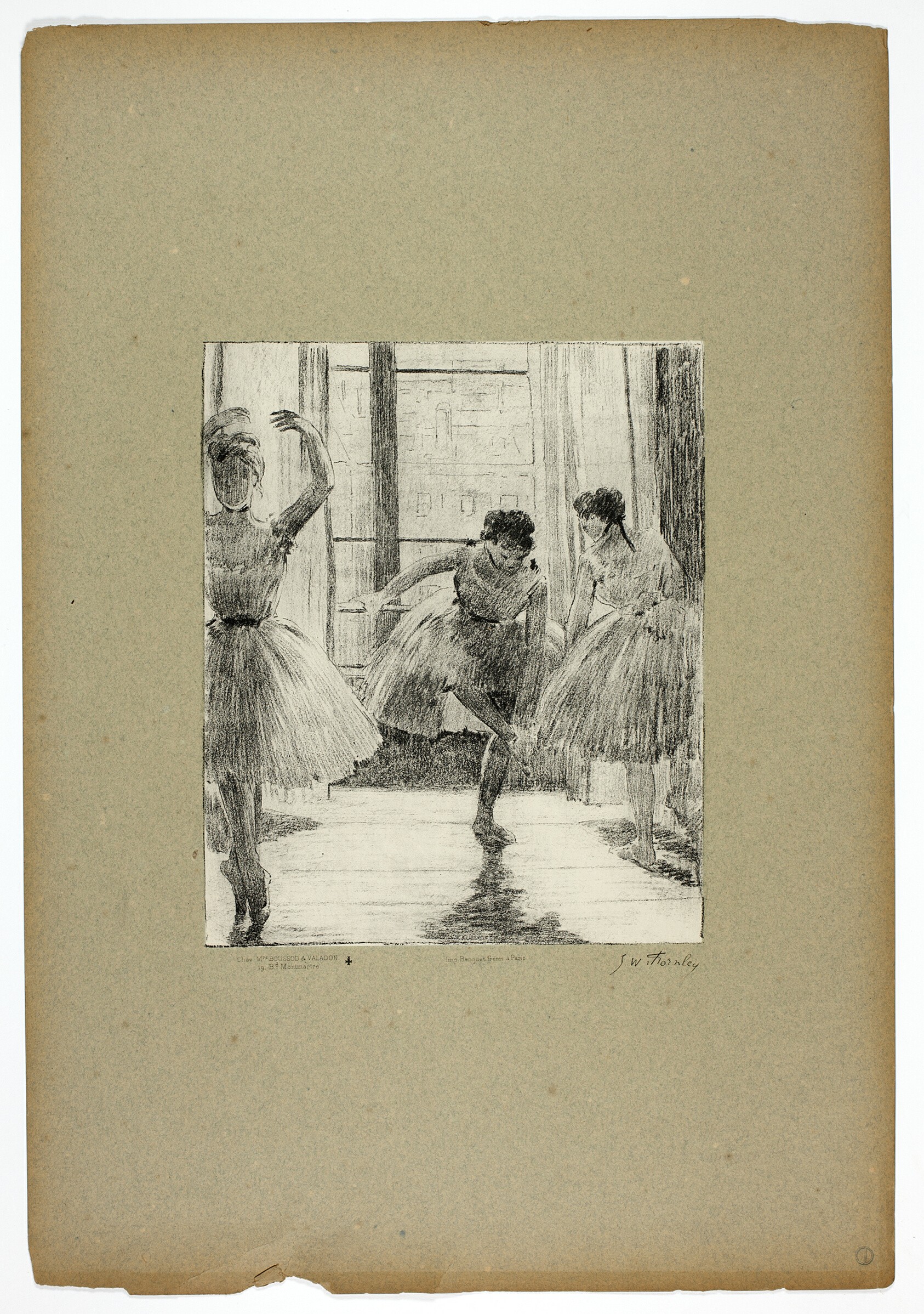 Before the Ballet Class Wallpaper