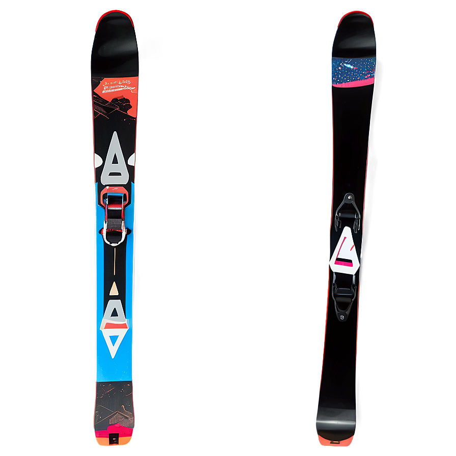 Beginner Skis Png 06132024 PNG