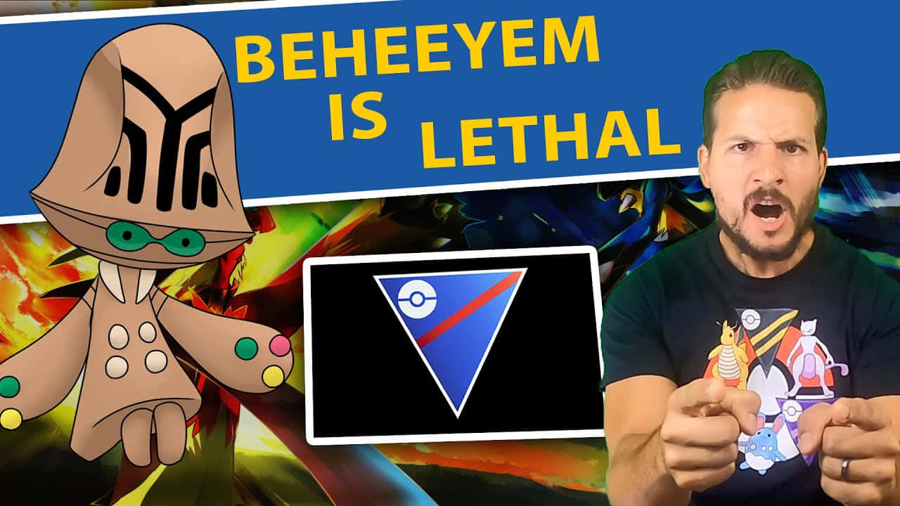 Beheeyem, The Cosmic Psychic Pokemon Wallpaper