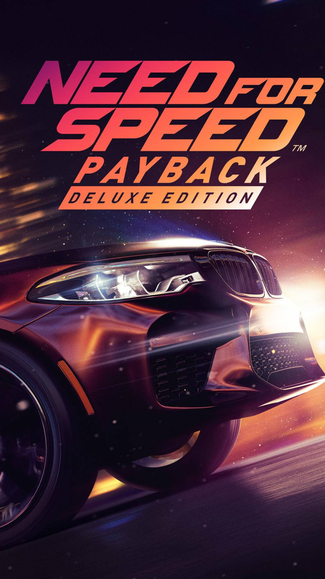 Behov For Hastighed Payback Bil Forlygter Iphone Wallpaper