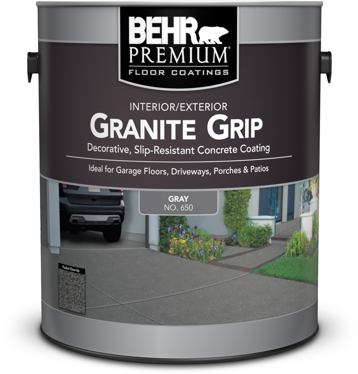 Behr Premium Granite Grip Concrete Coating PNG