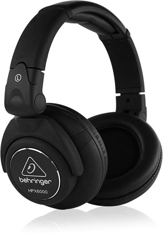 Behringer H P X6000 Professional D J Headphones PNG
