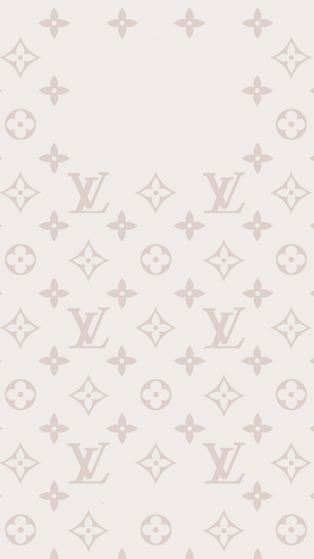 Beige Aesthetic Louis Vuitton Phone Wallpaper