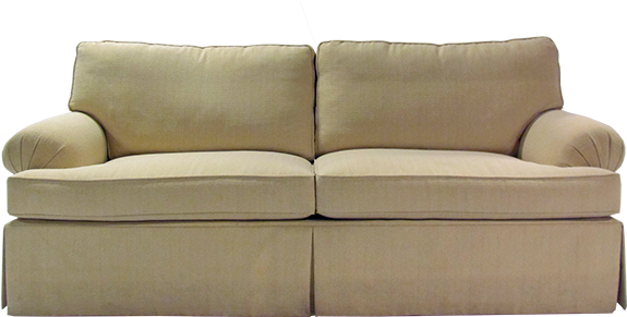 Beige Comfortable Sofa PNG