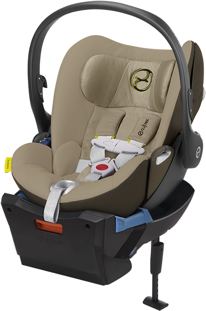 Beige Infant Car Seat PNG