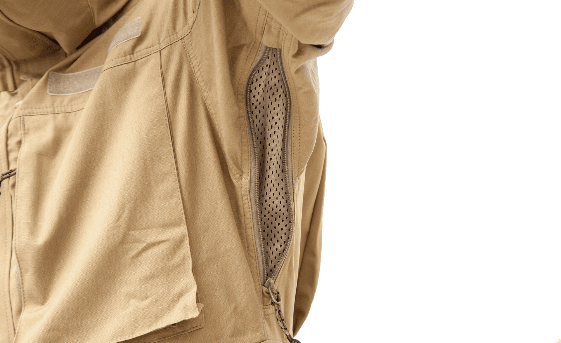 Beige Jacket Closeup PNG