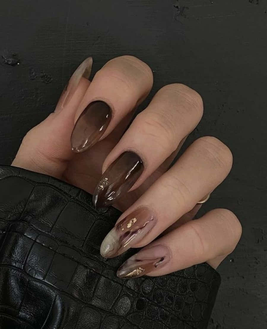 Beige Nails Pictures